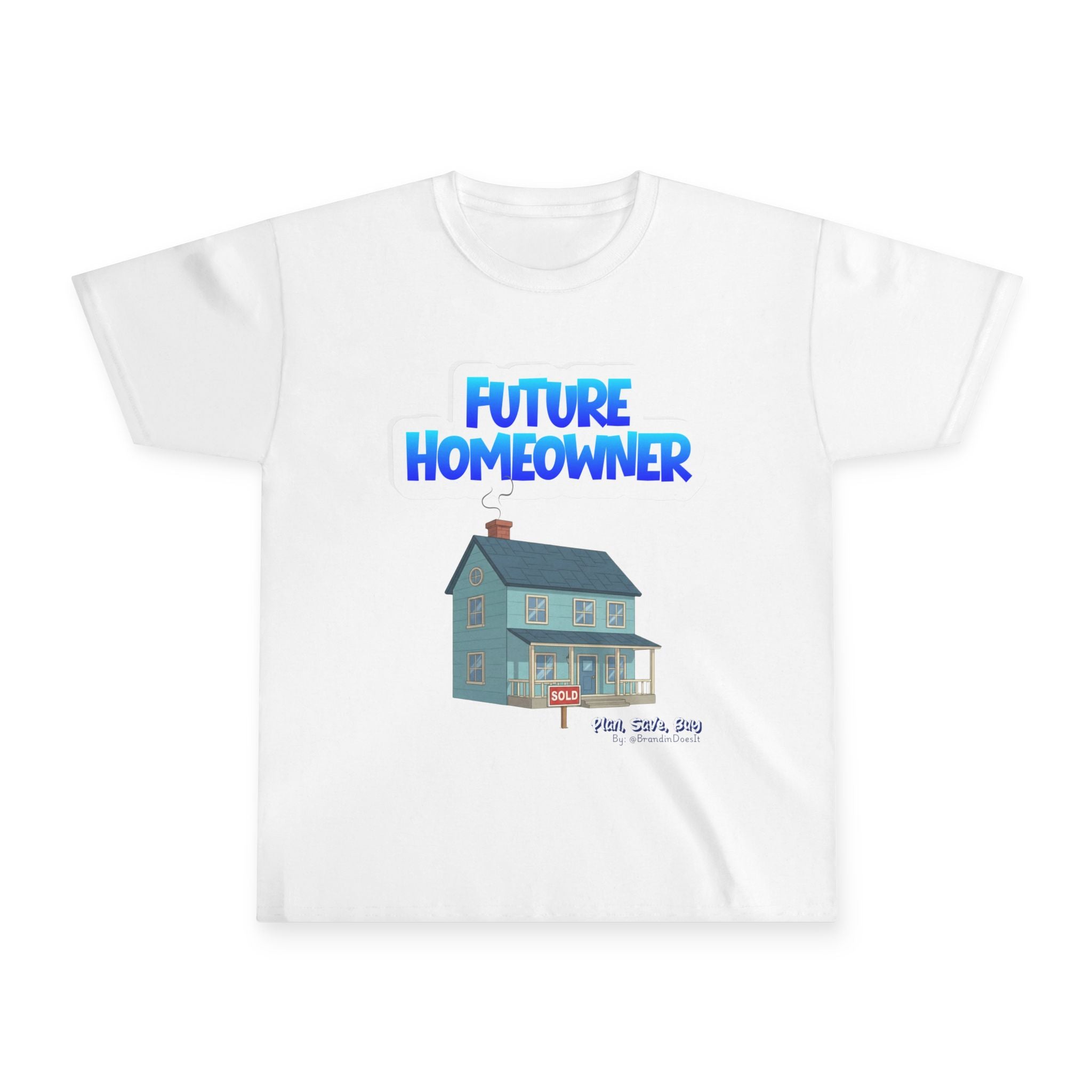 Future Homeowner Youth Tee - Cute Kid's Real Estate Graphic Shirt