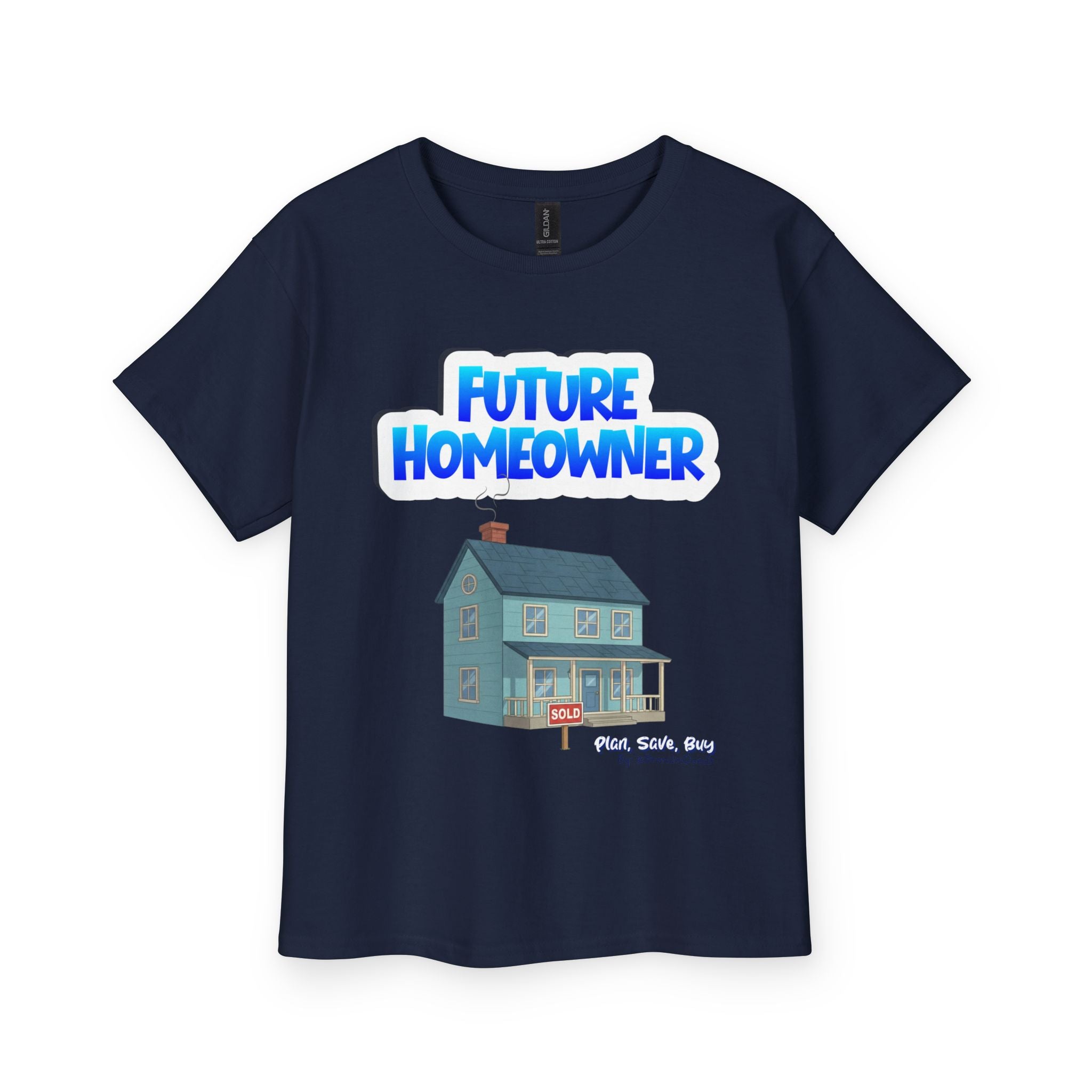 Future Homeowner Youth Tee - Cute Kid's Real Estate Graphic Shirt