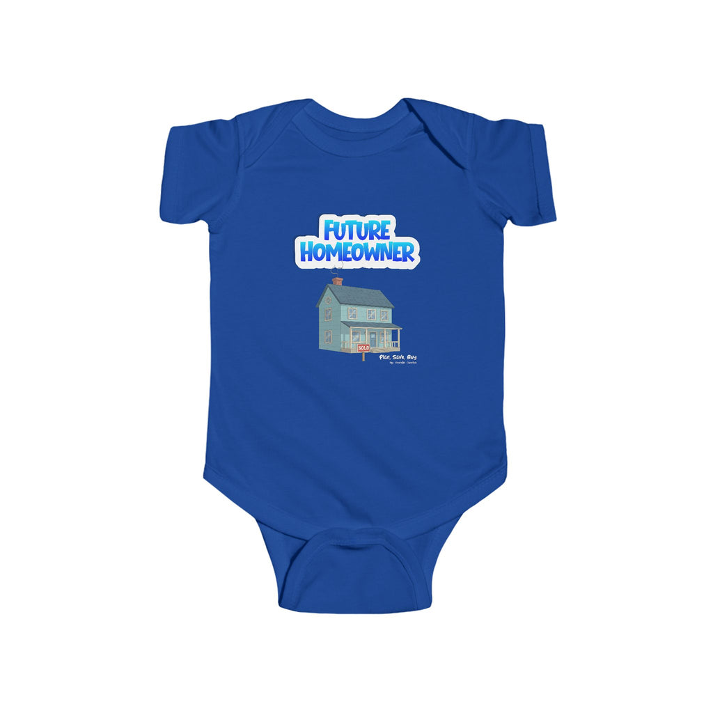Future Homeowner Infant Bodysuit - Cute Baby Onesie with House Graphic