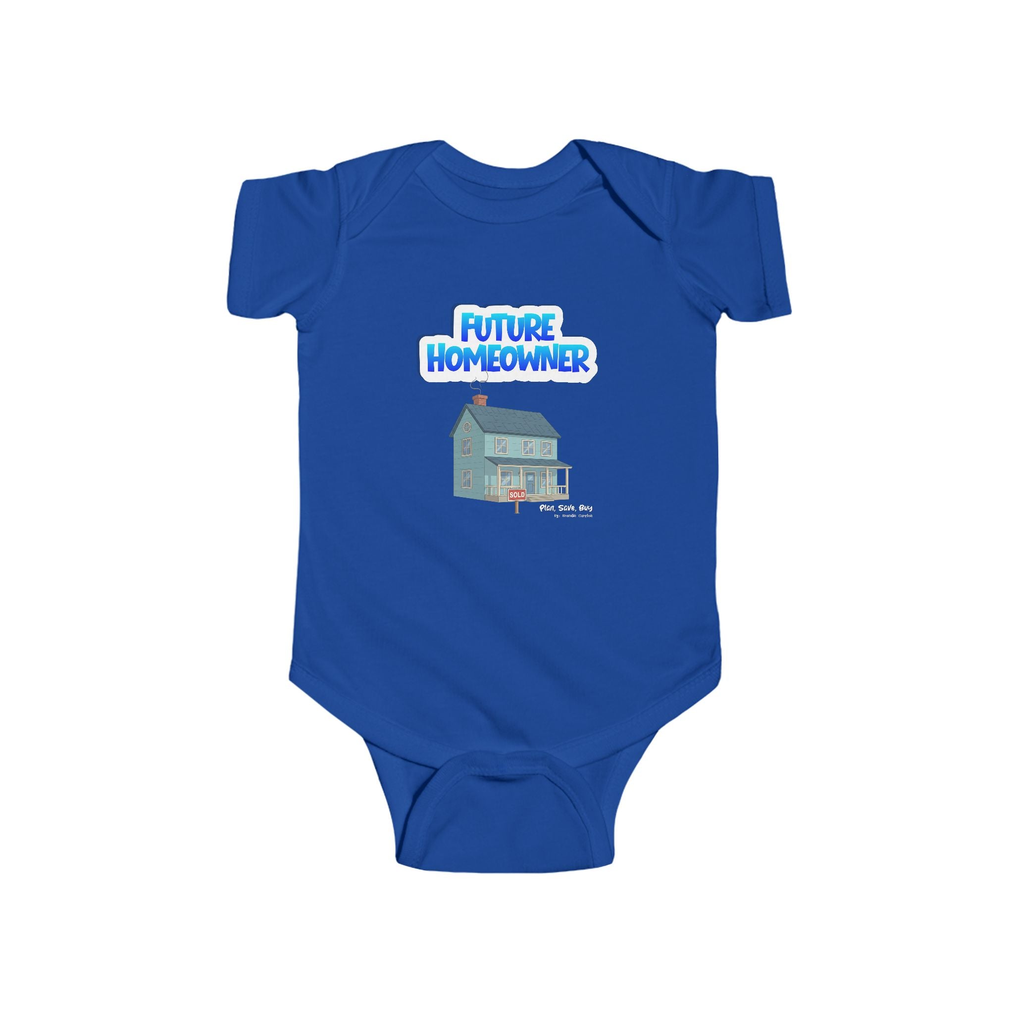 Future Homeowner Infant Bodysuit - Cute Baby Onesie with House Graphic