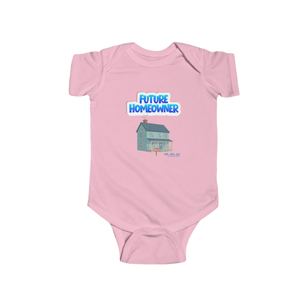 Future Homeowner Infant Bodysuit - Cute Baby Onesie with House Graphic