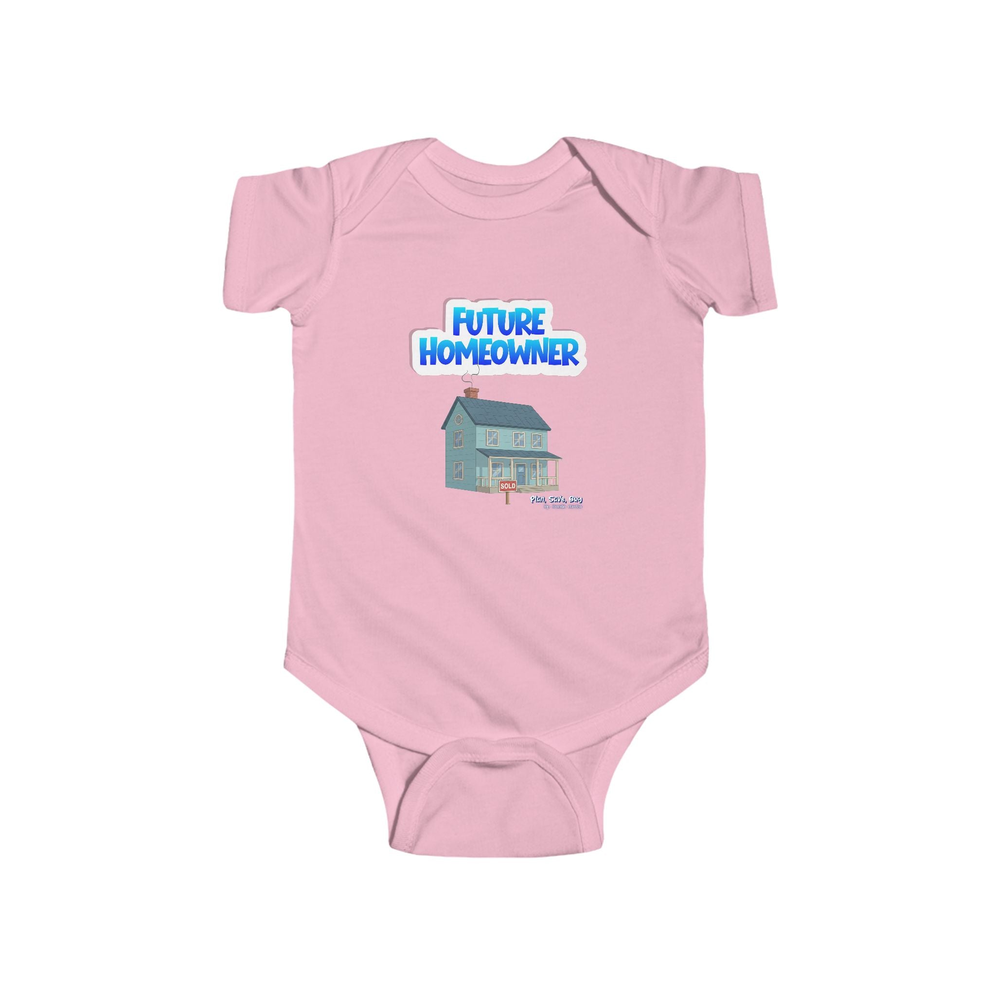Future Homeowner Infant Bodysuit - Cute Baby Onesie with House Graphic