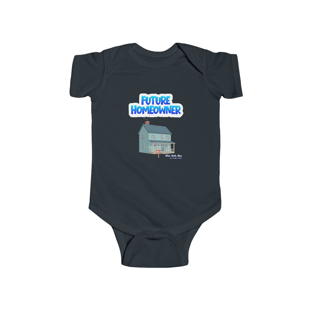 Future Homeowner Infant Bodysuit - Cute Baby Onesie with House Graphic