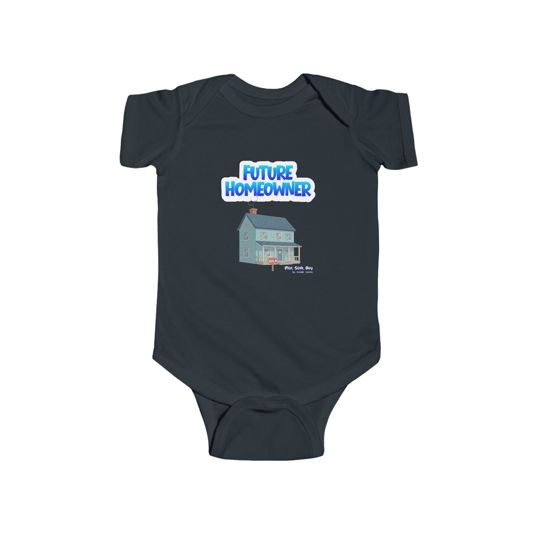 Future Homeowner Infant Bodysuit - Cute Baby Onesie with House Graphic