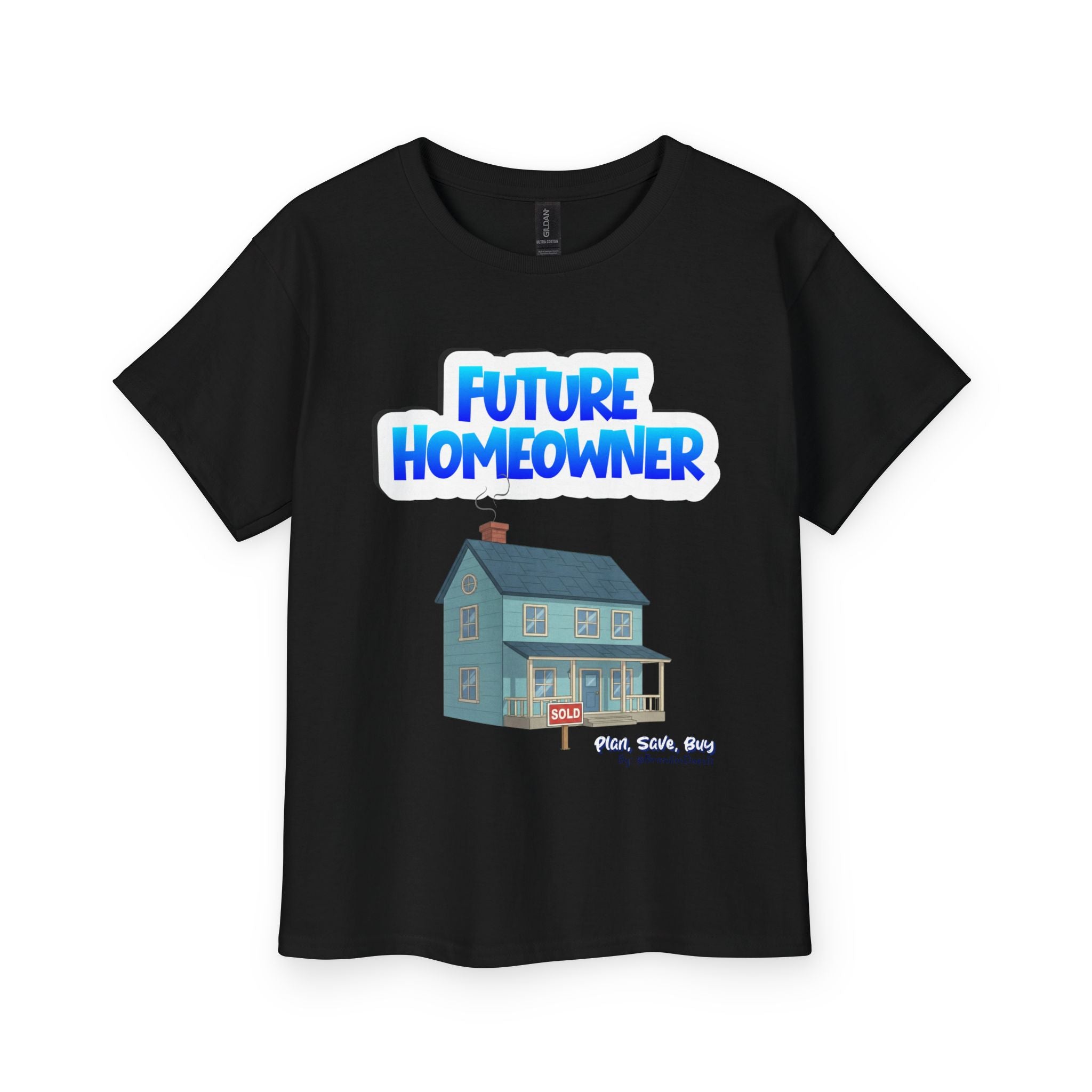 Future Homeowner Youth Tee - Cute Kid's Real Estate Graphic Shirt